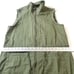 RO & DE Small Military Green Drawstring Loose Fit Vest Sleeveless Utility Jacket
