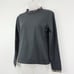 J Crew Pullover Top Womens XS Black Tartan Plaid NWT Ruffle Collar Preppy