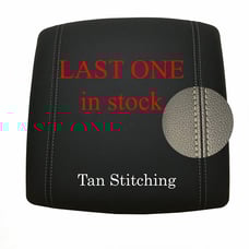 2019-2025 RAM center console lid Black with Tan stitching OEM
