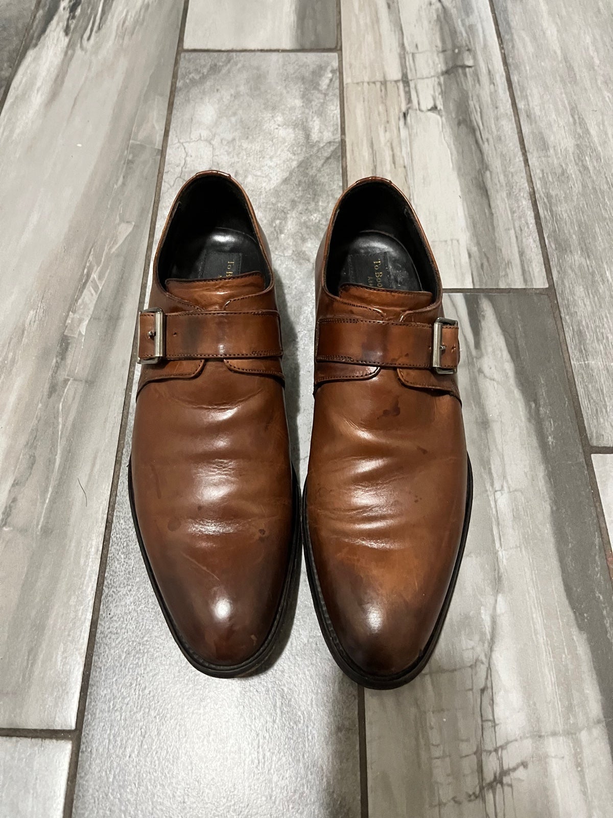 To boot New York dress shoes