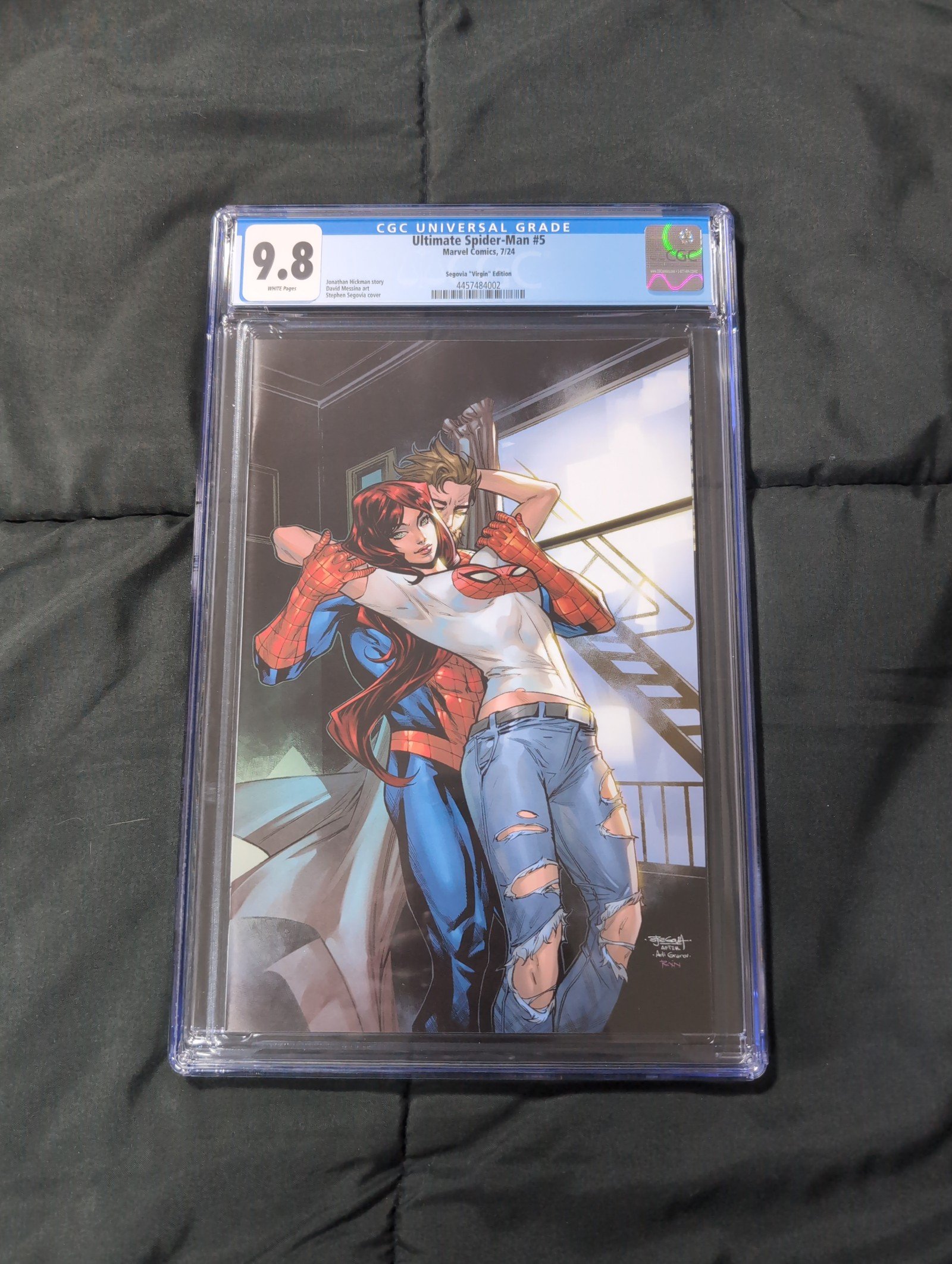 Ultimate Spider-Man #5 CGC 9.8 Segovia Virgin