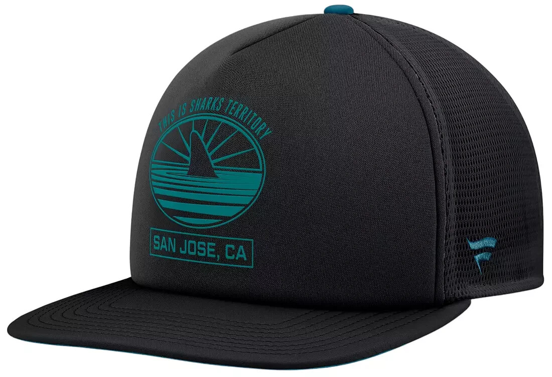 NHL Adult San Jose Sharks 2024 Fanatics Authentic Pro Local Snapback Hat BLACk