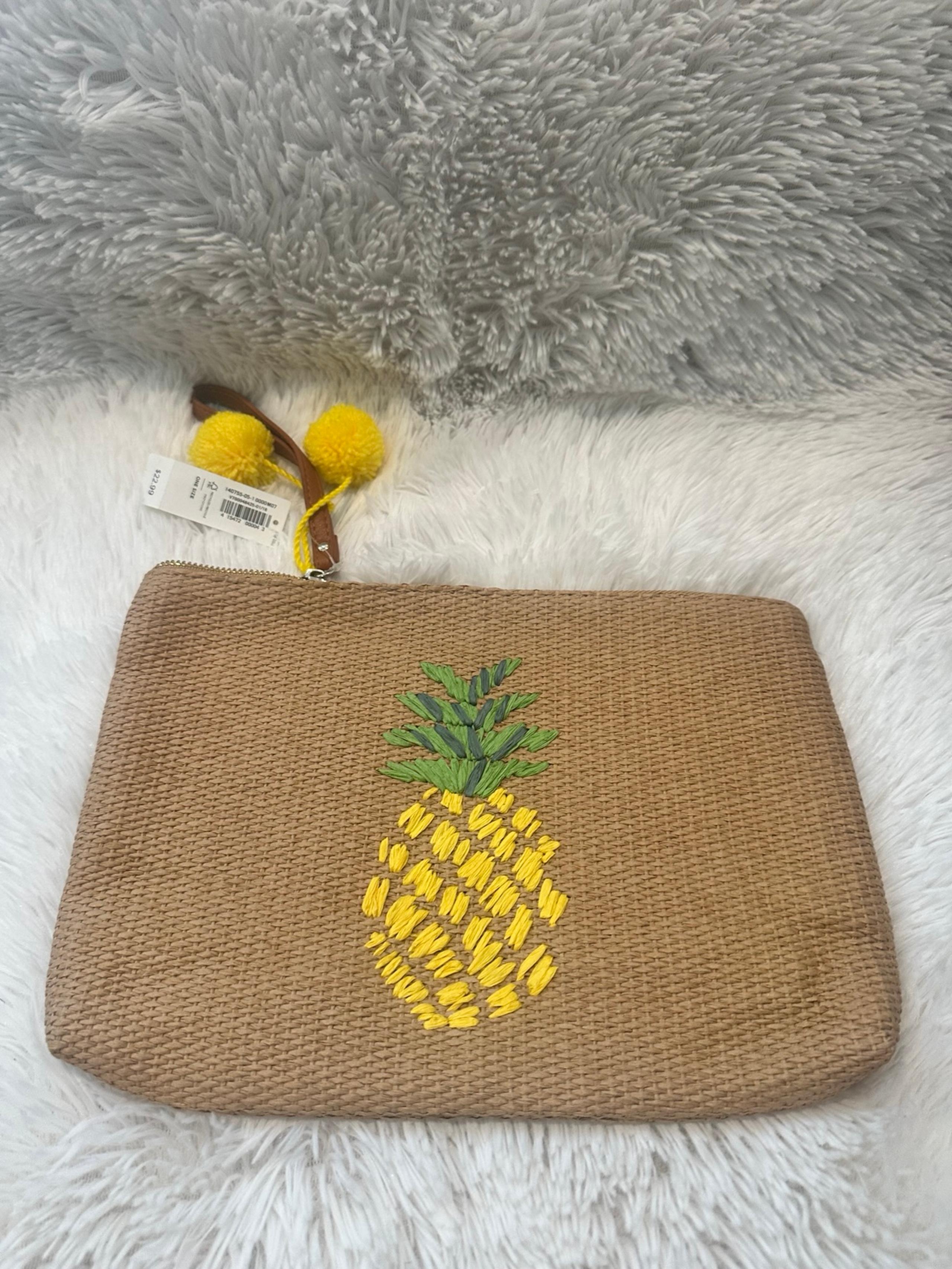 Old Navy Pineapple wristlet clutch / Bag