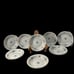 Johann Haviland Violet Pattern Bowls Set Of 8- 6In Floral/ Vintage