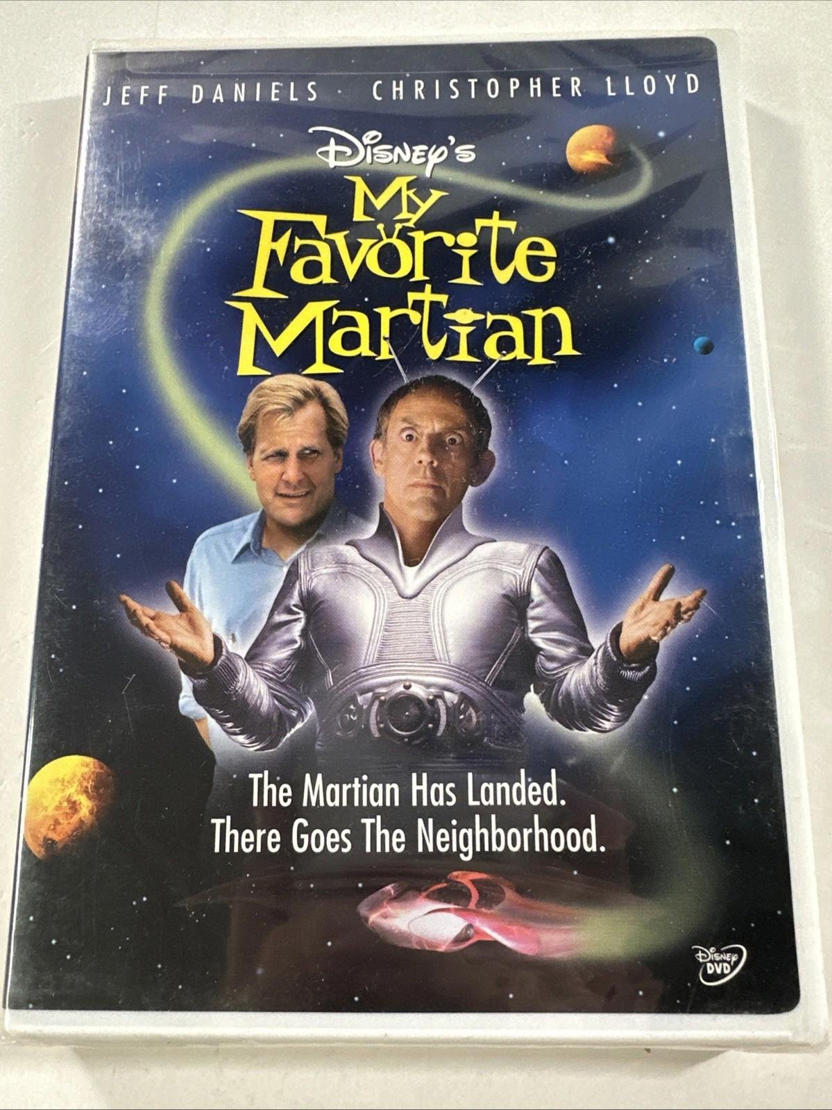 My Favorite Martian DVD Disney Brand New Sealed HTF Rare