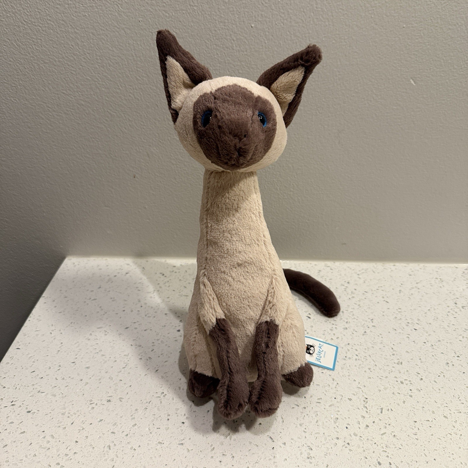 Jellycat Iris Siamese Cat BNWT New - 100% Authentic Retired Rare Fast Ship USA