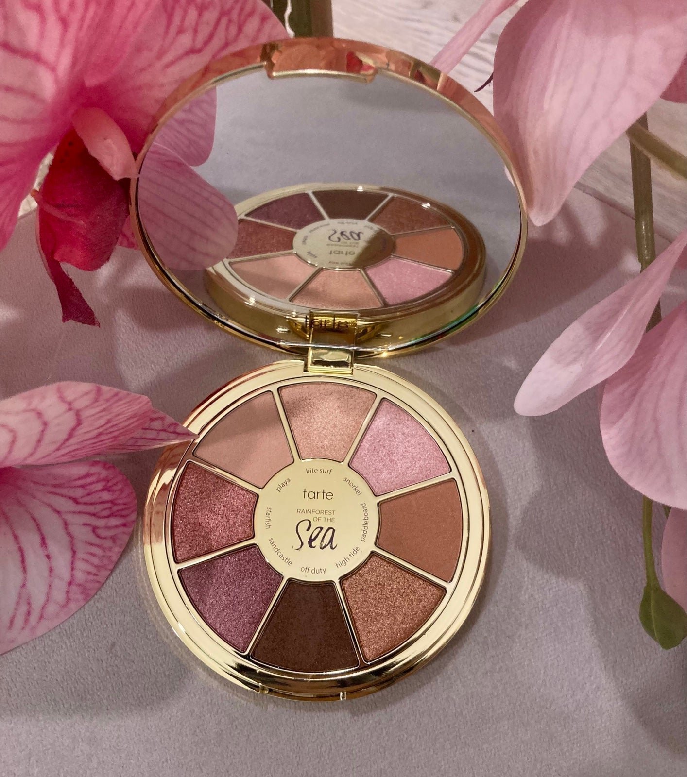 Tarte Rainforest of the Sea~ Sizzle Eye Shadow Palette LE~ LIKE NEW!