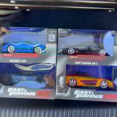 JADA FAST AND FURIOUS LEGACY SERIES MCLAREN 720S/PORSCHE/HONDA/MAZDA 2 PACKS