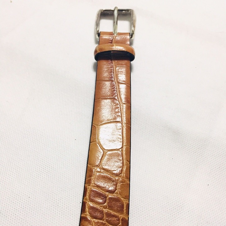 Trafalgar Lawrence Italian Calfskin Leather Belt 36/90 Brown Men EUC