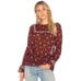 Joie Adrielle Floral Print 100% Silk Long Sleeve Blouse Boho Verbena Size Small