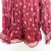 Joie Adrielle Floral Print 100% Silk Long Sleeve Blouse Boho Verbena Size Small
