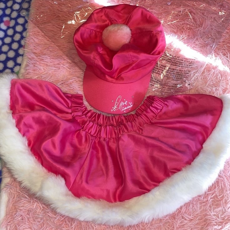 nwt Y2K Victoria’s Secret pink Santa’s little helper sexy little things lingerie