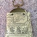 Vintage Gold Pocket Mirror W/ Case