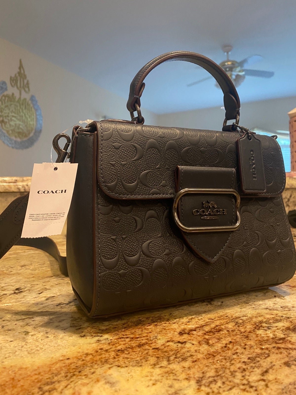 Coach morgan top handle