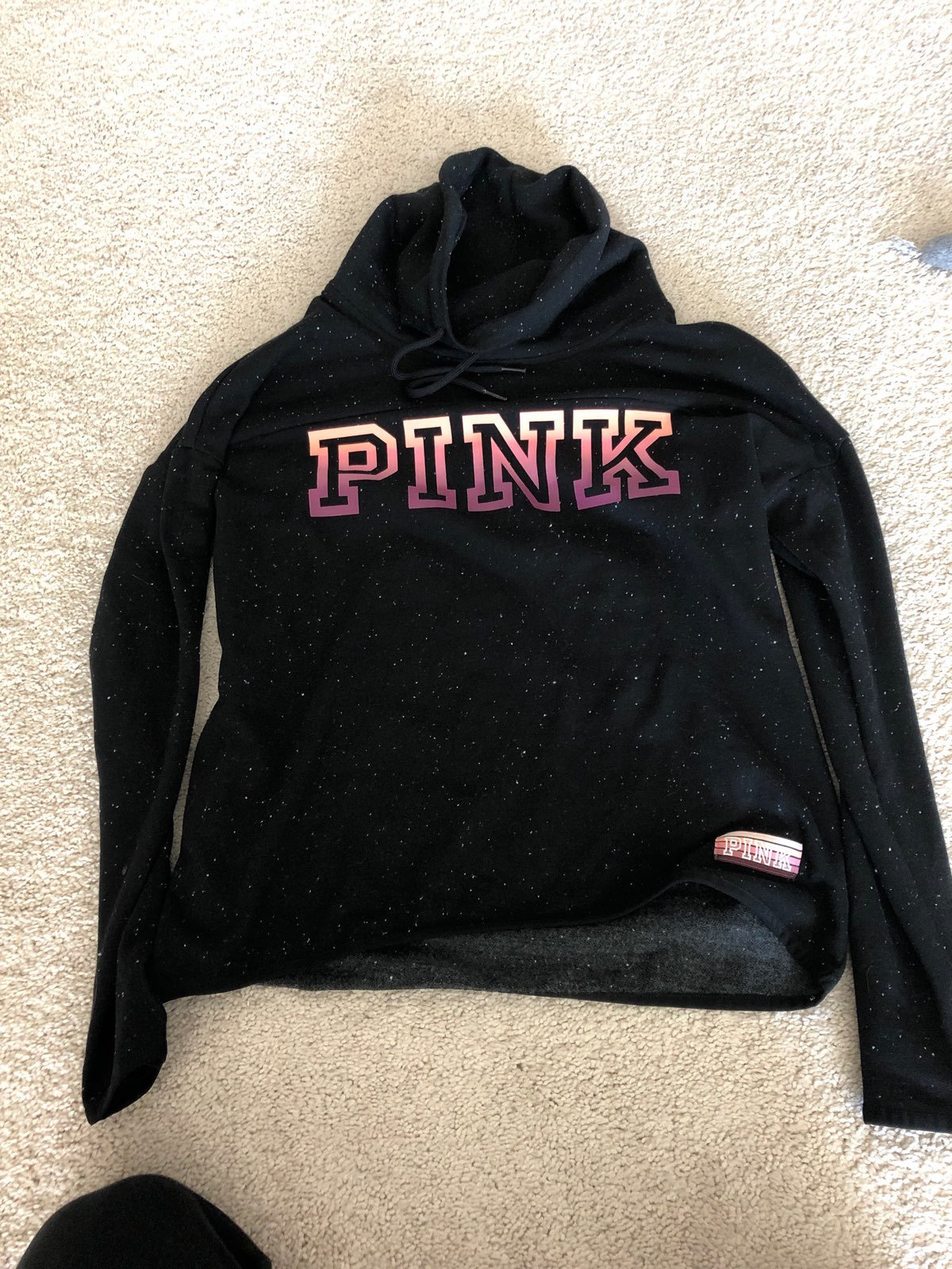 NWT Pink Starlight Ombré Cowl Neck
