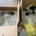 NIB Pottery Barn Sussex Double Sconce Antique Bronze