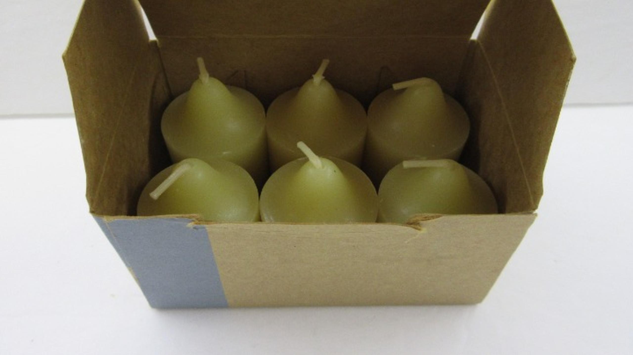 PartyLite HERBS of PROVENCE Scented Votive Candles V06857 Box of 6 NEW Retired