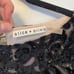 ALICE + OLIVIA black velvet beaded mini dress
