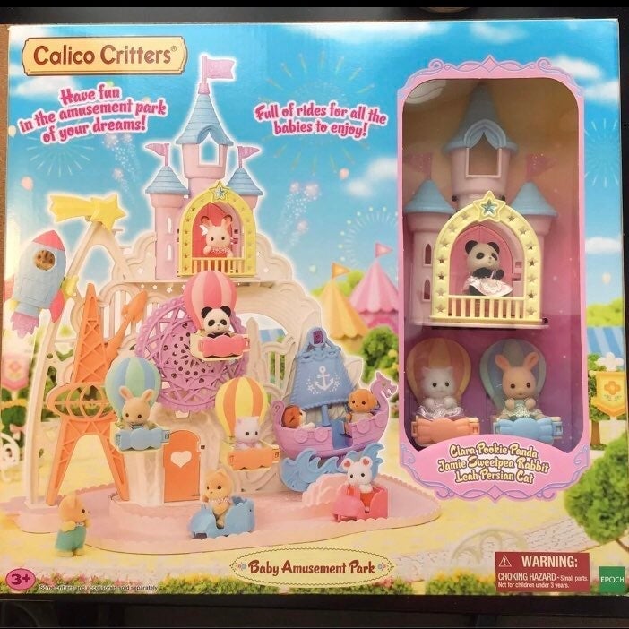 Calico Critters Baby Amusement Park New In Box