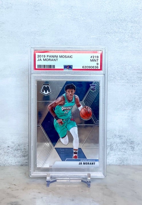 2019 Panini Mosaic Ja Morant Rookie Card
