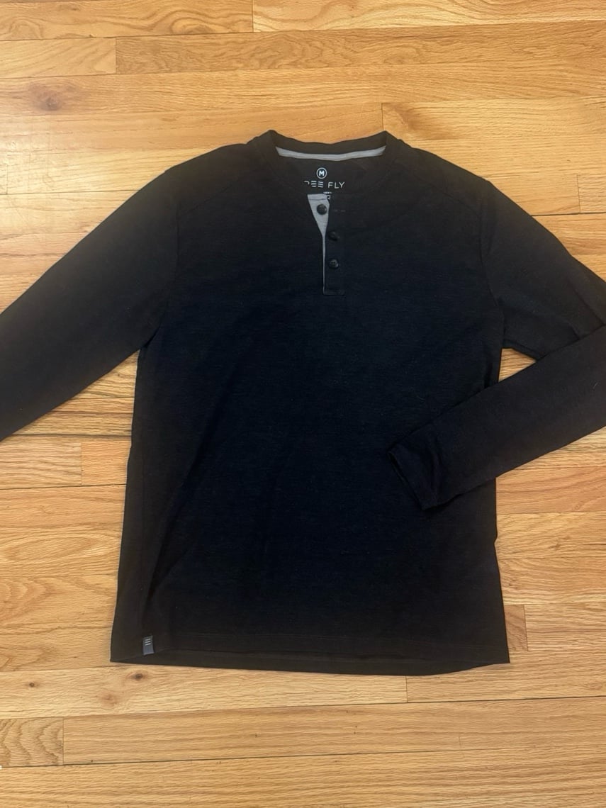 Men's Bamboo Flex Long Sleeve Henley