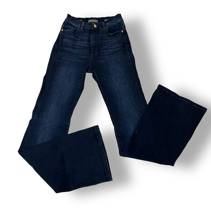 DL1961 Bridgett High Rise Instasculpt 31 Boot Cut Mediterranean Wash Sz 25