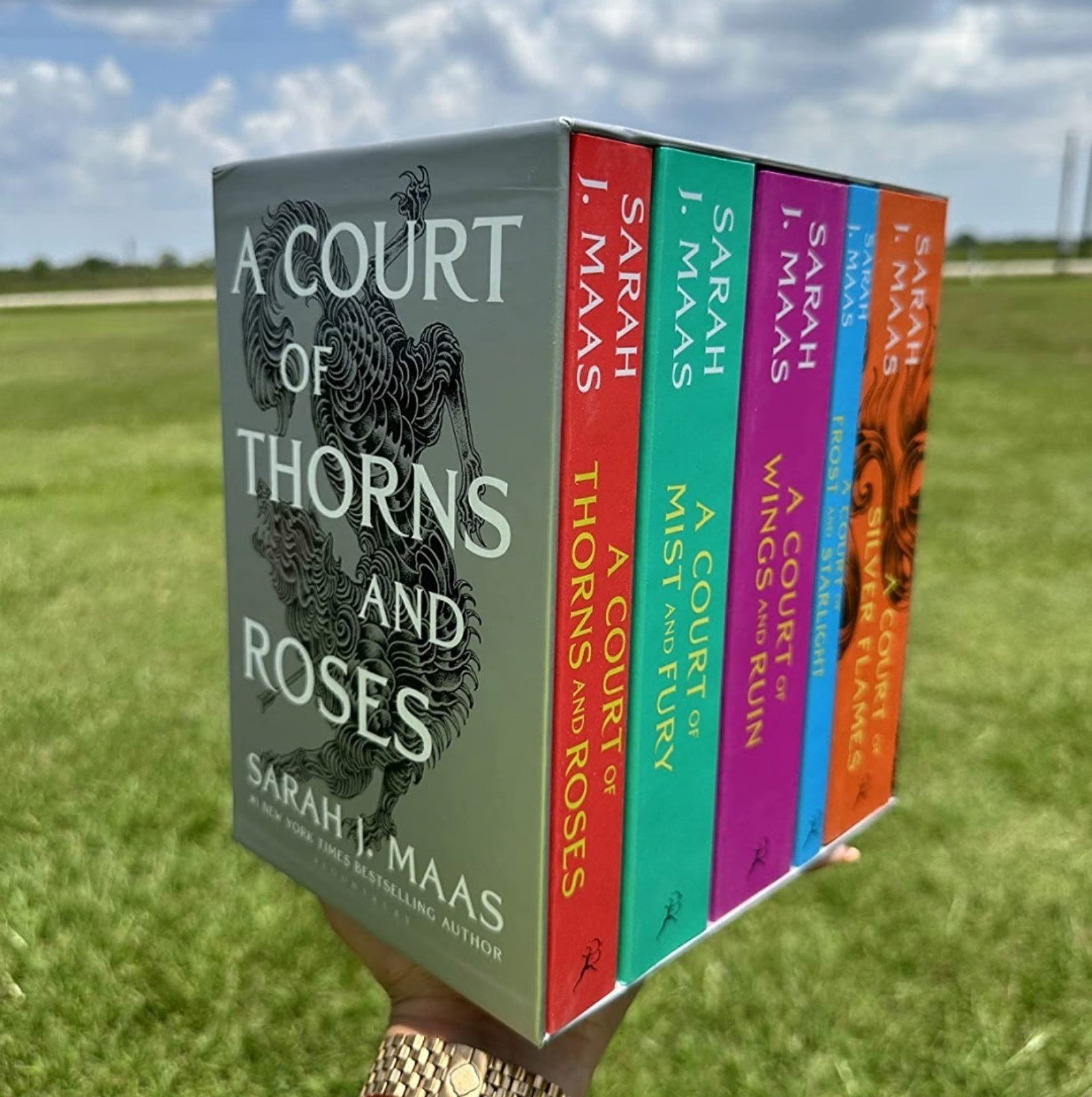 Sarah JCourt of Thorns and Roses Paperback Box Set (5 books) by Sarah J. Maass