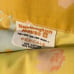 vintage FLOwer Power sheet set YELLOW ORANGE