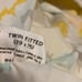 vintage FLOwer Power sheet set YELLOW ORANGE