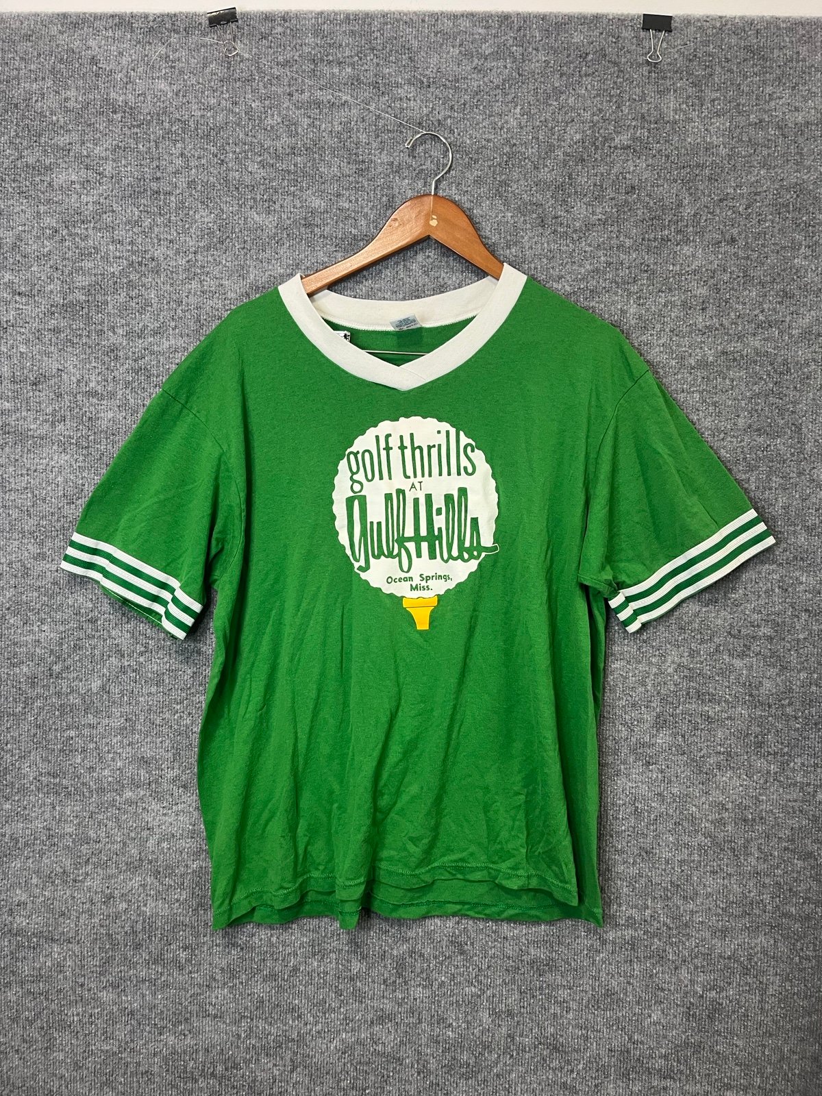 Vintage Gulf Thrills at Gulf Hills green beastie boys t shirt size XL