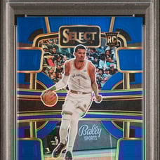 PSA 10 Panini Select Victor Wembanyama 2023-24 Blue Silver Prizm RC #87 POP /10