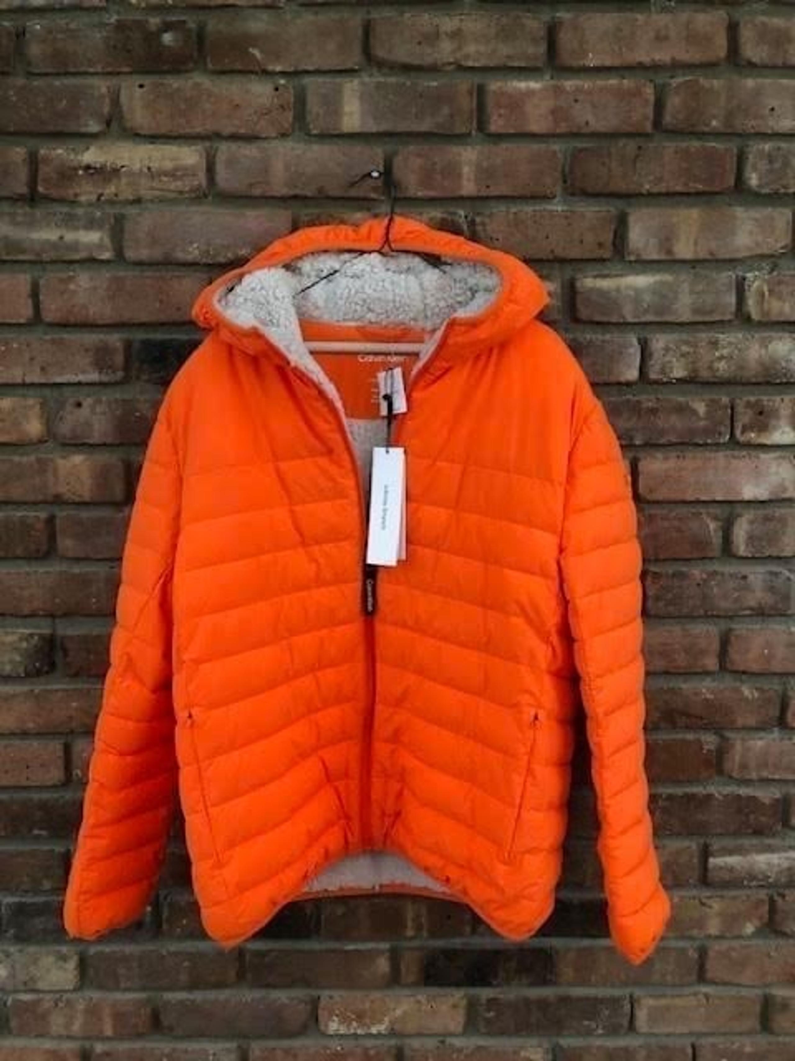 Calvin Klein Men's Puffer Fleece Jacket - Size Large
