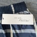 ⭐️FERRINI⭐️Brand New⭐️Navy and White Check Flare Skirt⭐️