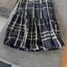⭐️FERRINI⭐️Brand New⭐️Navy and White Check Flare Skirt⭐️