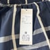 ⭐️FERRINI⭐️Brand New⭐️Navy and White Check Flare Skirt⭐️