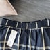 ⭐️FERRINI⭐️Brand New⭐️Navy and White Check Flare Skirt⭐️
