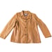 Wilsons Leather Botton Down Women Brown Jacket Size XL