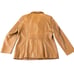Wilsons Leather Botton Down Women Brown Jacket Size XL