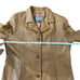 Wilsons Leather Botton Down Women Brown Jacket Size XL