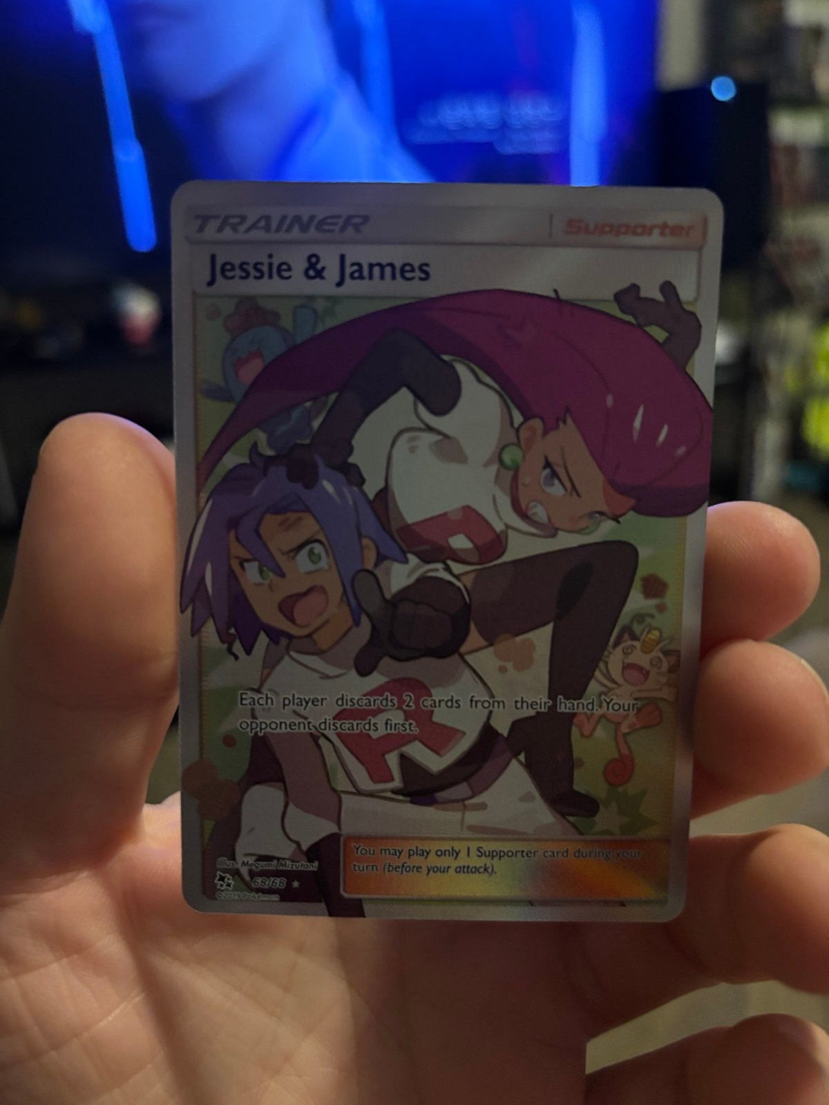 Pokémon Jessie and James card