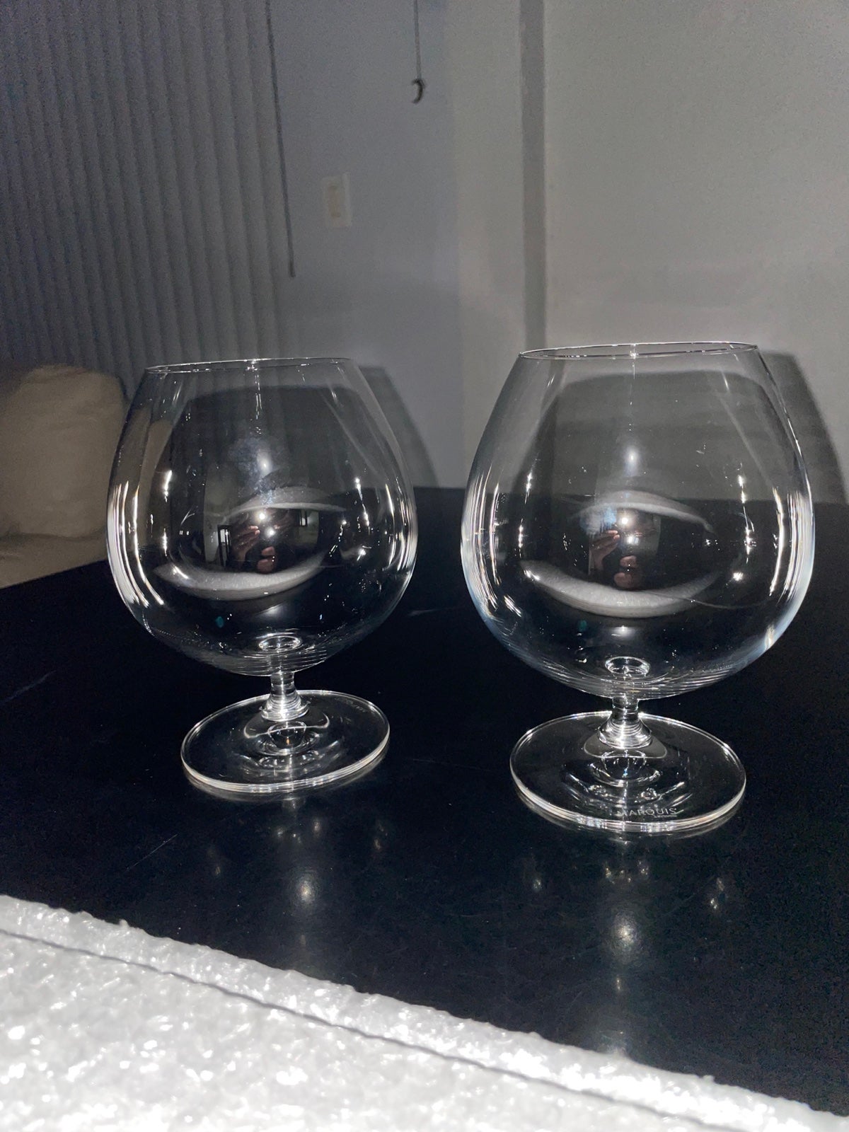 Marquis by Waterford Crystal snifter glasses