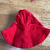 #1906 Barbie Skipper dress coat purse and hat Vintage Beautiful 1963 Red Velvet