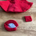 #1906 Barbie Skipper dress coat purse and hat Vintage Beautiful 1963 Red Velvet