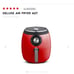 Dash DFAF455GBRD01 Deluxe Electric Air Fryer + Oven Cooker with Temperature Cont