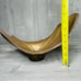Vintage Large Brass Splash Bowl Vase Unique sculptural Ikebana Vase statement