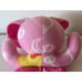 Pink Bunny Security Blanket Yellow Ducks Lovey Plush VTG