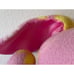 Pink Bunny Security Blanket Yellow Ducks Lovey Plush VTG