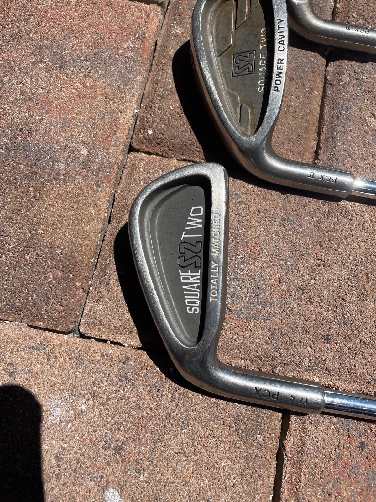 Square Two Golf Clubs 4 Pc Iron Set In Left Hand