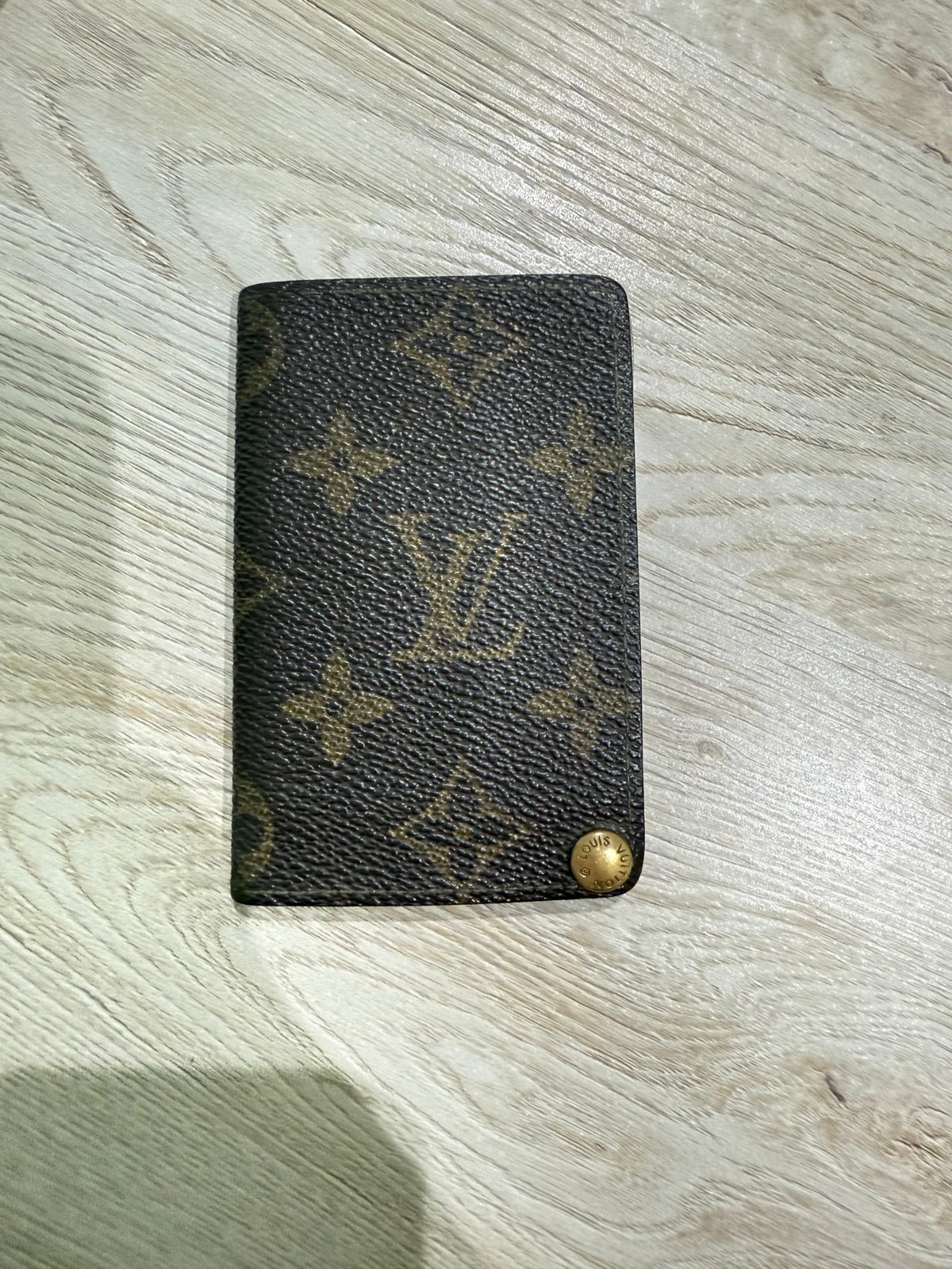 Louis Vuitton Monogram Porte-Cartes Crédit Pression Card Case
