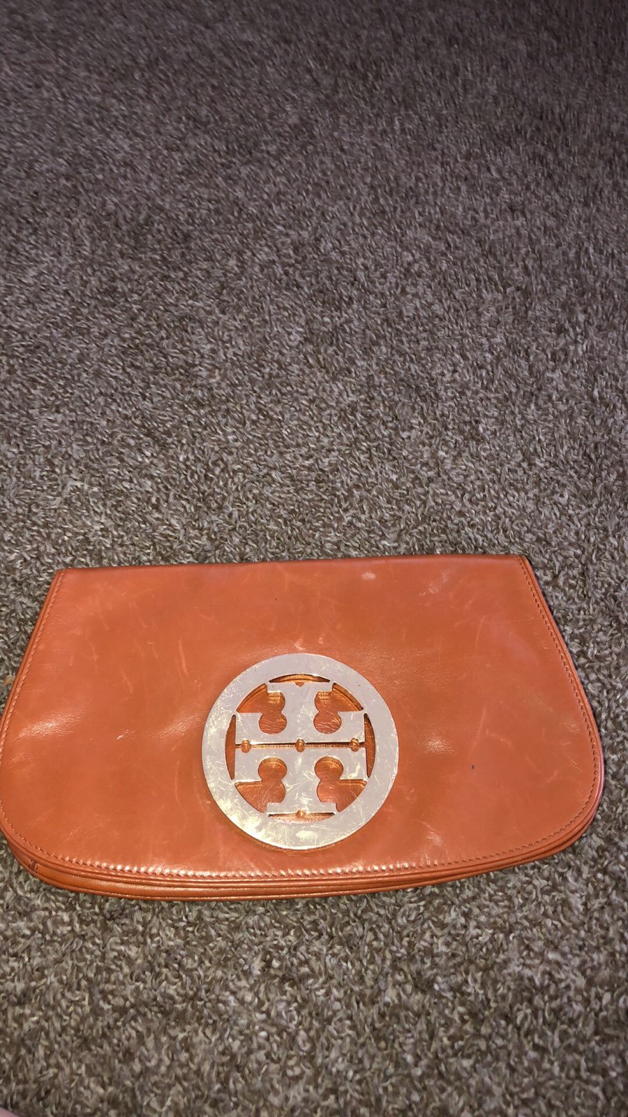 Tory Burch Camel Clutch
